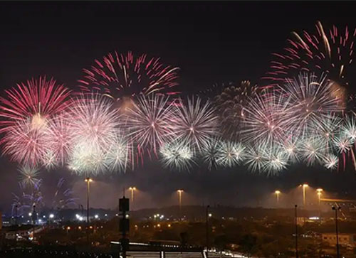 赤水市焰火晚会